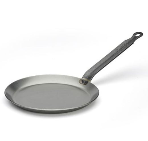 de Buyer Carbone Plus kreppipannu | hiiliter&auml;s | rautakahva | korkeus 1,1 cm | &Oslash; 18 cm