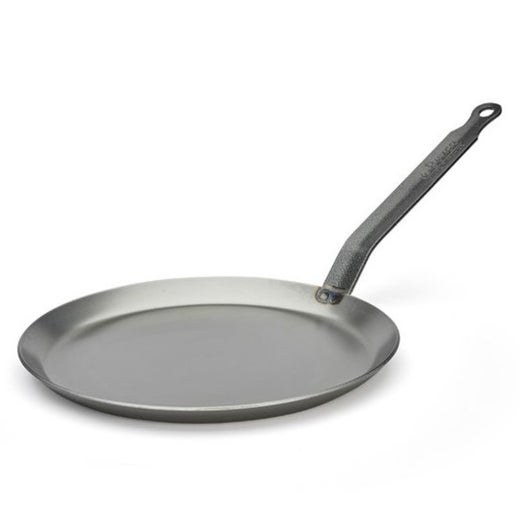 de Buyer Carbone Plus kreppipannu | hiiliter&auml;s | rautakahva | korkeus 1,3 cm | &Oslash; 24 cm