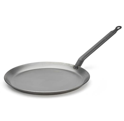 de Buyer Carbone Plus kreppipannu | hiiliter&auml;s | rautakahva | korkeus 1,5 cm | &Oslash; 26 cm