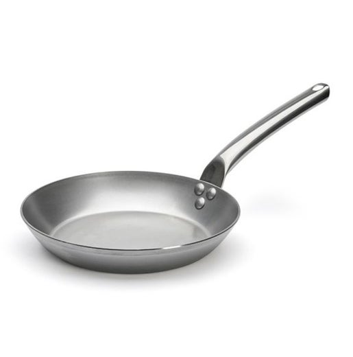 de Buyer Carbone Plus hiiliter&auml;spannu | ter&auml;skahva | korkeus 3,7 cm | &Oslash; 24 cm