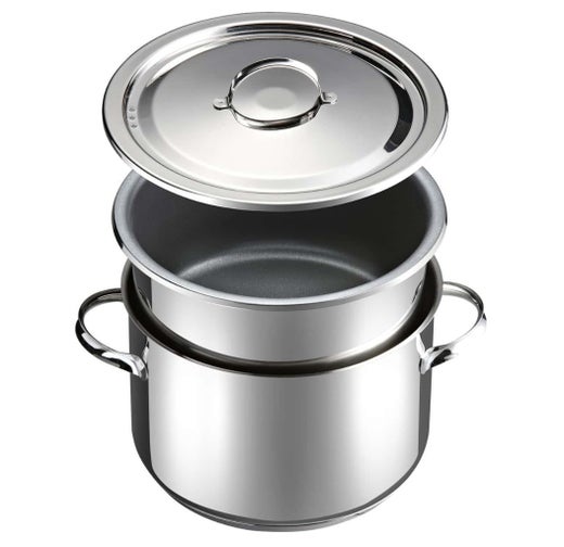 Opa Mari haudekattila | ter&auml;s | pinnoitettu | 2-osainen | 3,0/2,1 L