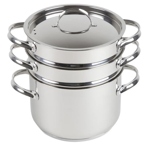 Opa Mari kerroskattila | ter&auml;s | 3-osainen | &Oslash; 18 cm | 3,0/2,3 L