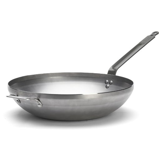 de Buyer Mineral B wokkipannu | hiiliter&auml;s | py&ouml;re&auml; | &Oslash; 40 cm