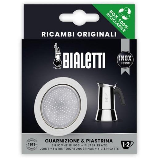 Bialetti varatiiviste ja filtteri | Venus, Musa ja Kitty mutteripannuihin | 1-2 kuppia