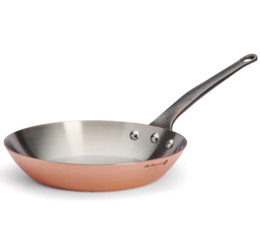 de Buyer Prima Matera Tradition kuparipannu | valurautakahva | korkeus 4 cm | &Oslash; 24 cm