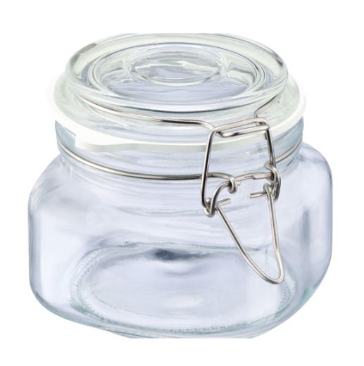 Westmark lasipurkki | patenttikorkki | korkeus 10 cm | 0,5 L