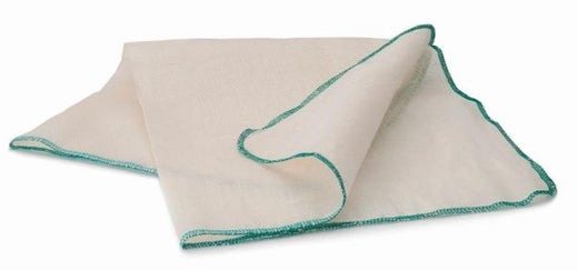 Ibili juustokangas | 100% puuvilla | kantattu | harva | 50x50 cm | vihre&auml;