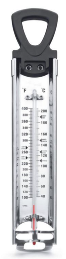 Ibili sokeril&auml;mp&ouml;mittari | kiinnitys klipsi | pituus 31,5 cm | +40..+200&deg;C