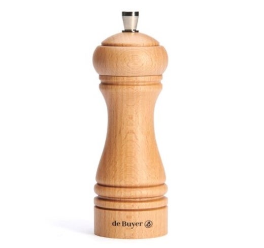 de Buyer Java pippurimylly | hiiliter&auml;s koneisto | py&ouml;kki | korkeus 14 cm | natural