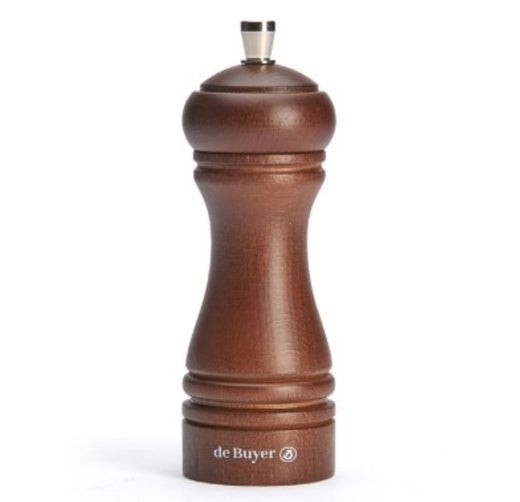 de Buyer Java pippurimylly | hiiliter&auml;s koneisto | py&ouml;kki | korkeus 14 cm | suklaa