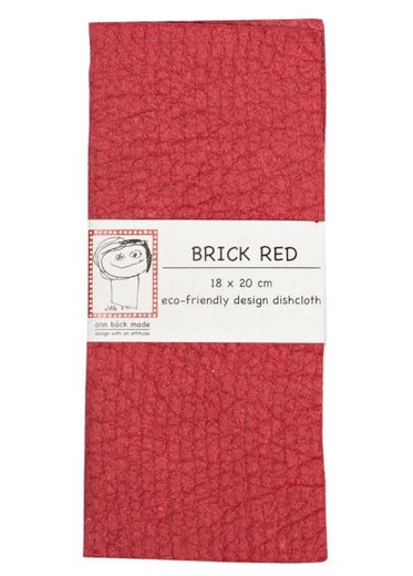 Ann B&auml;ck Brick Red keitti&ouml;liina | 100% biohajoava | 18x20 cm