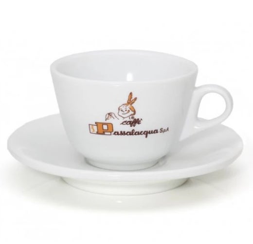 Passalacqua cappuccinokuppi | posliini | valkoinen