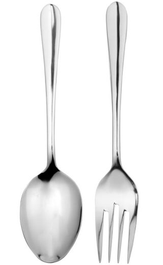 Grunwerg tarjoiluottimet | ter&auml;s | lusikka ja haarukka | pituus 24 cm